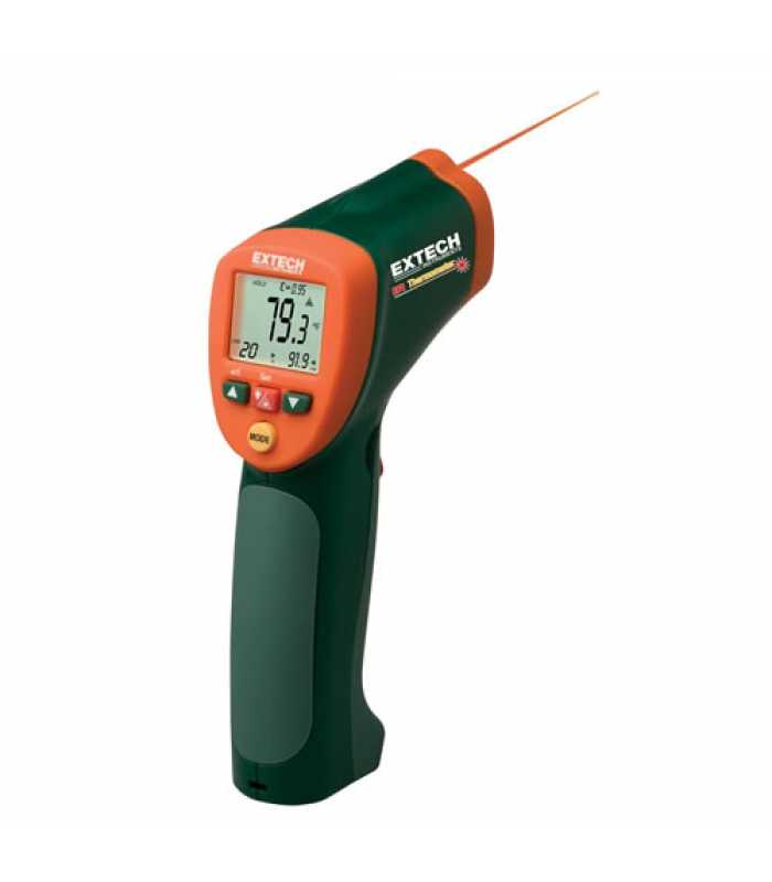 Extech 42515 [42515-NIST] InfraRed Thermometer with Type K Input -58 to 1472°F (-50 to 800°C) with NIST Calibration