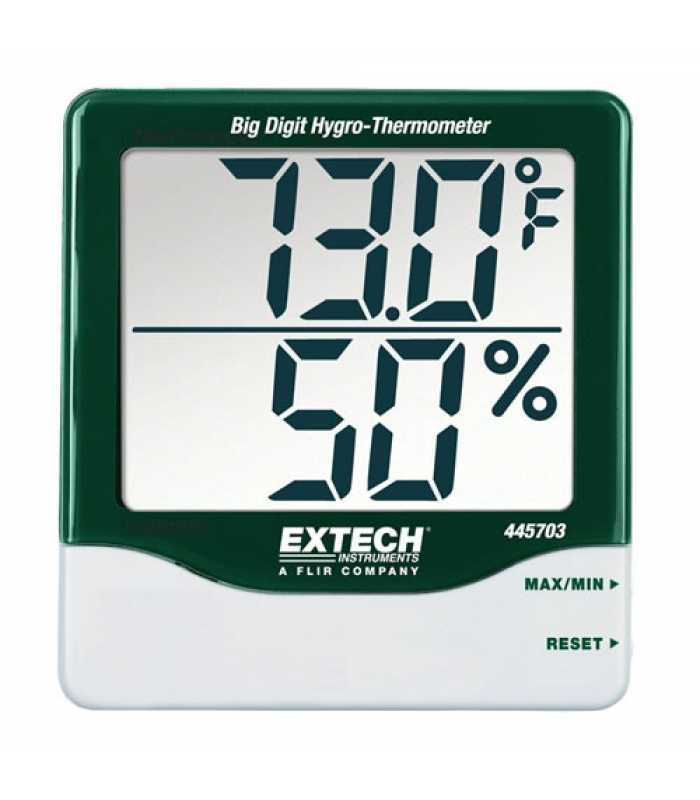 Extech 445703 [445703] Big Digit Hygro-Thermometer