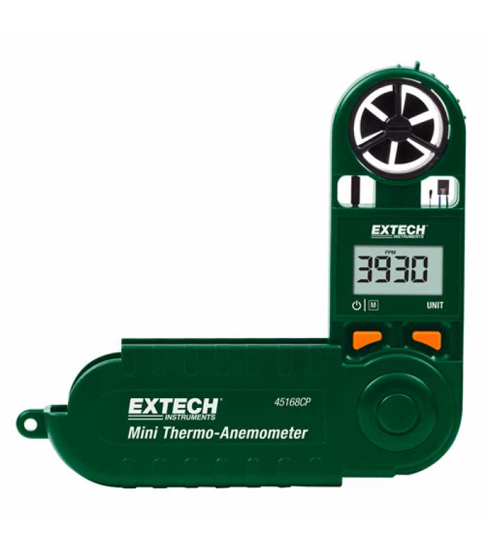 Extech 45168CP Thermo-Anemometer Mini with Built-in Compass