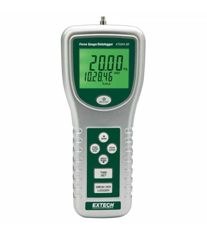 Extech 475044-SD High Capacity Force Gauge/Data Logger, 20 kg*DISCONTINUED*