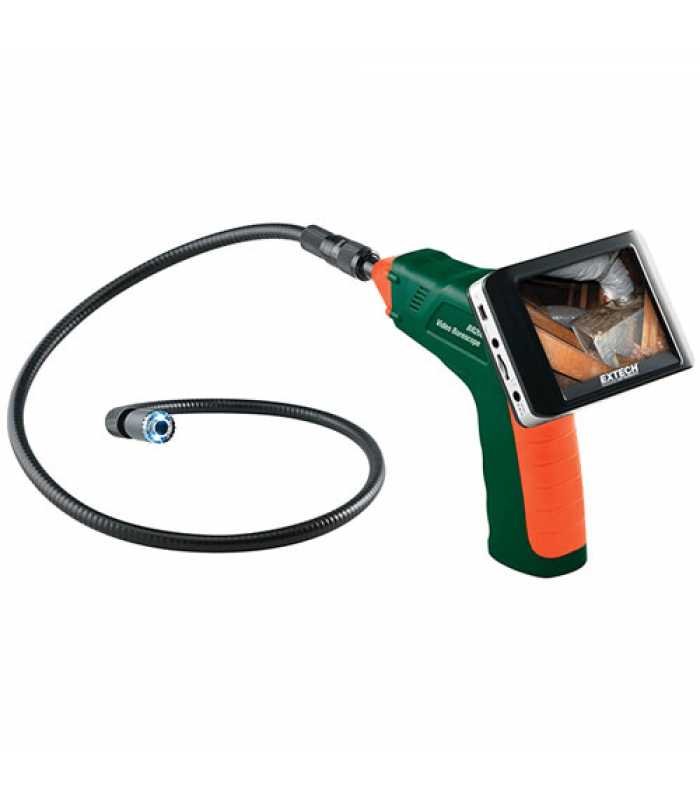 Extech BR-200 [BR200] 17mm Video Borescope / Wireless Inspection Camera w/ 1m Cable