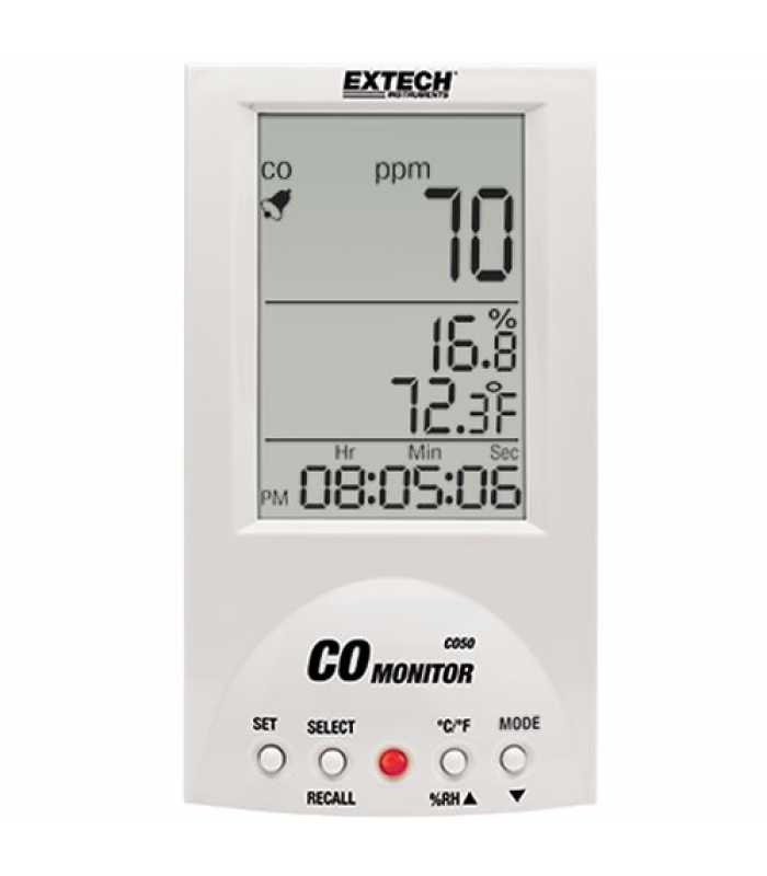 Extech CO50 [CO50] Carbon Monoxide Monitor
