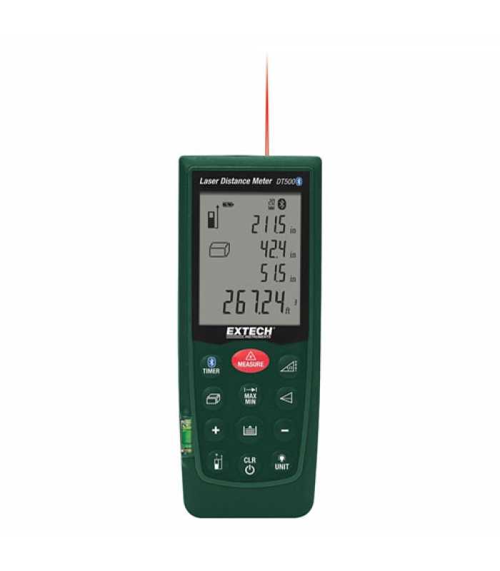 Extech DT-500 [DT500] Laser Distance Meter - 70m