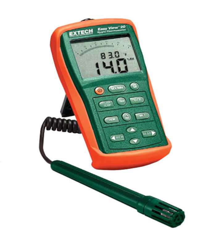 Extech EA20 [EA20-NIST] EasyView™ Hygro-Thermometer with NIST Calibration