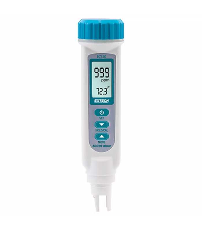 Extech EC150 Waterproof Conductivity / TDS / Temperature Meter with High-Accuracy Multi-Ranging Sensor