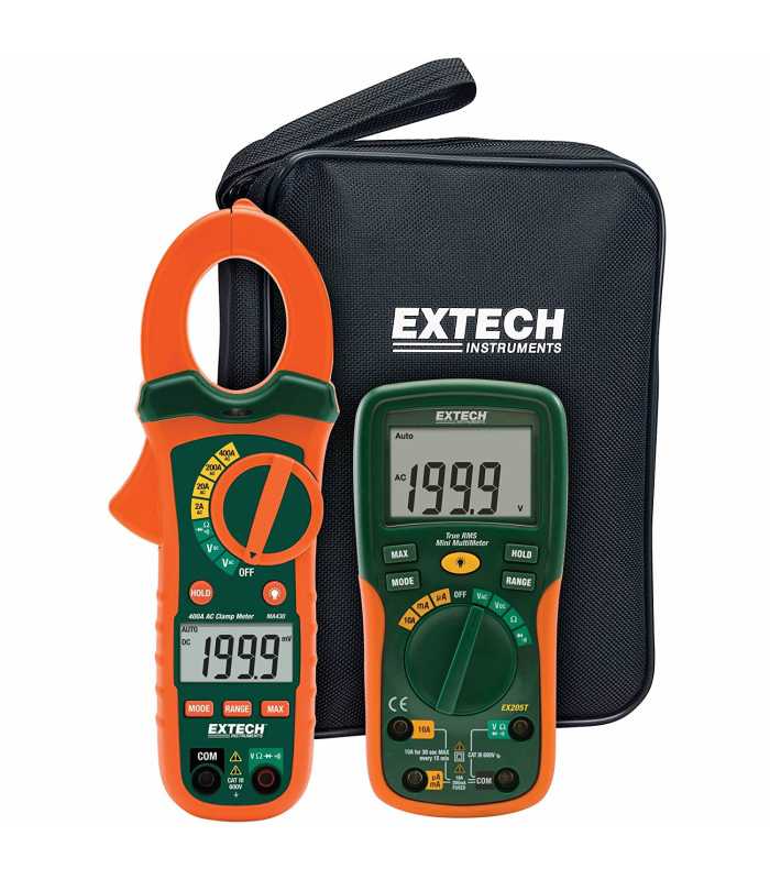 Extech ETK-30 [ETK30] Electrical Test Kit with AC Clamp Meter *DIHENTIKAN*