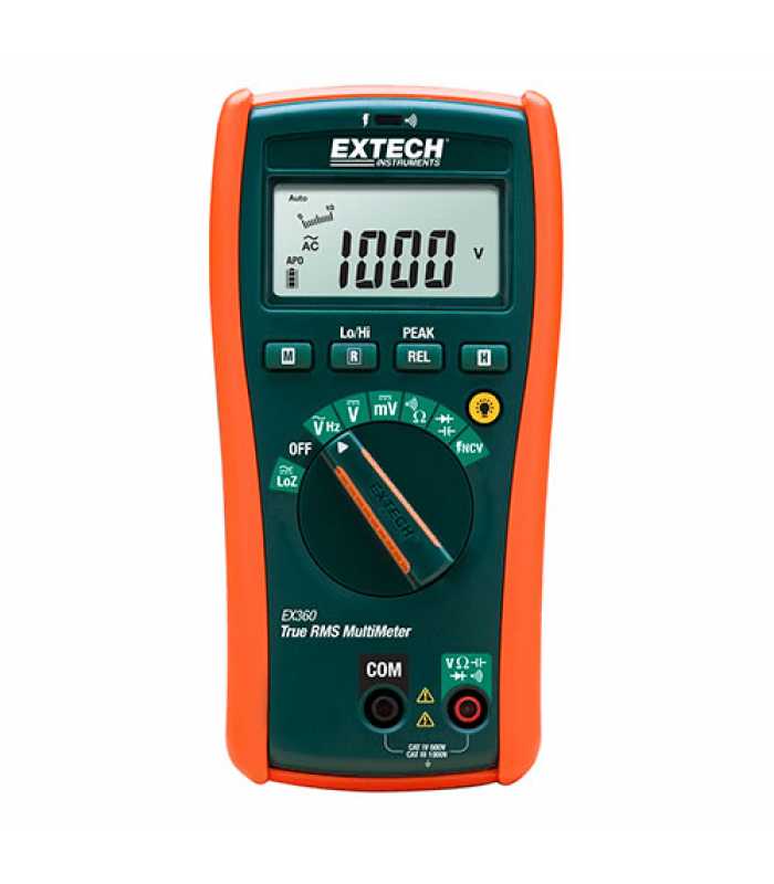 Extech EX360 [EX360] 8 Function True RMS Multimeter
