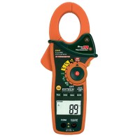 Extech EX840 True-RMS AC/DC Clamp/Digital Multimeter & Infrared Thermometer, 1000V, 1000A CAT IV