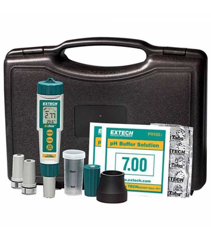 Extech EX900 ExStik 4-in-1 Chlorine, pH, ORP and Temperature Kit