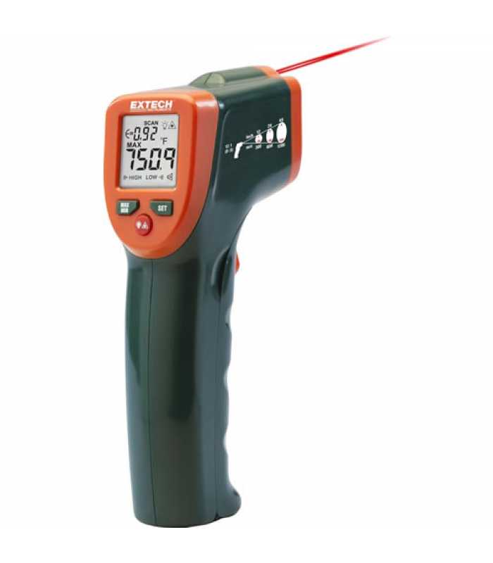 Extech IR260 [IR260] Compact InfraRed Thermometer -4 to 752°F (-20 to 400°C) *DIHENTIKAN LIHAT Extech IR267*