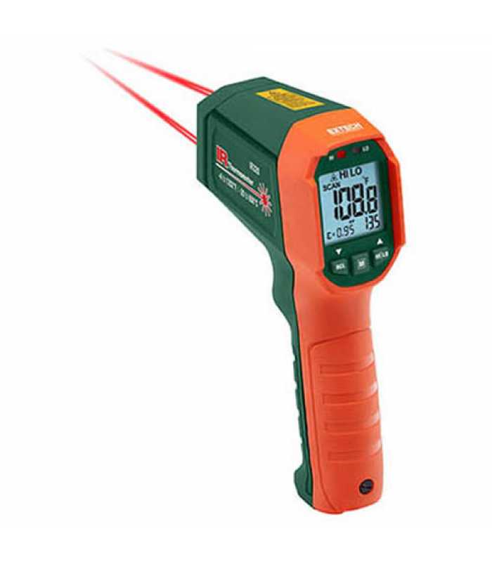 Extech IR320 [IR320] Dual Laser IR Thermometer -4 to 1202°F (-20 to 650°C)