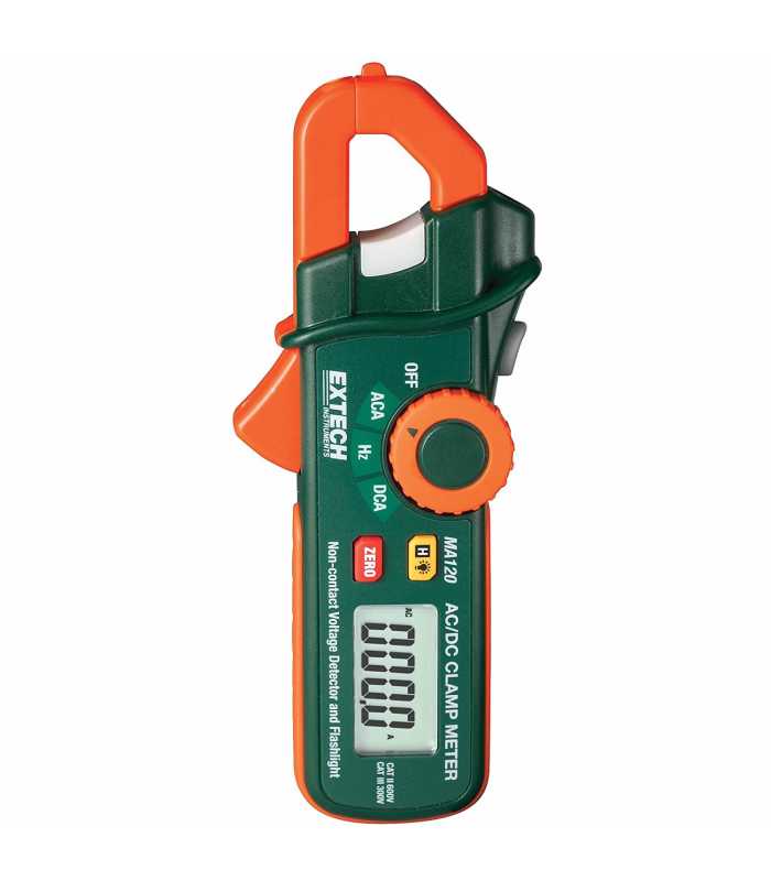 Extech MA-120 [MA120] 200A AC/DC Mini Clamp Meter+Voltage Detector