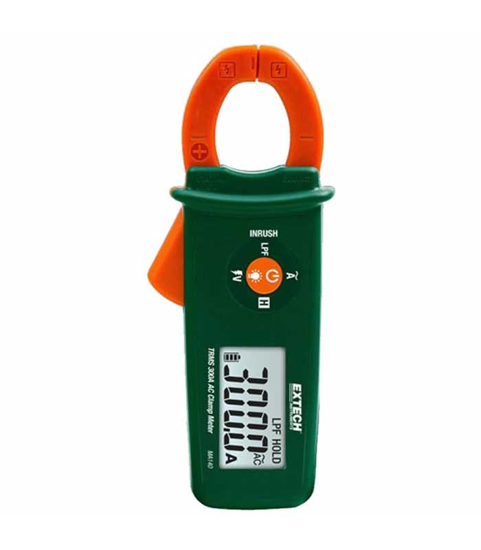 Extech MA140NIST [MA140-NIST ] 300A TRMS AC Mini Clamp Meter with NIST Calibration