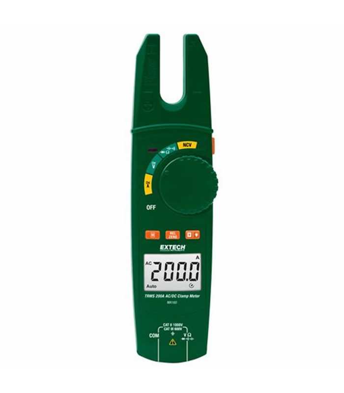 Extech MA160NIST [MA160-NIST] 200A True RMS AC/DC Open Jaw Clamp Meter w/ NIST Calibration *DIHENTIKAN*