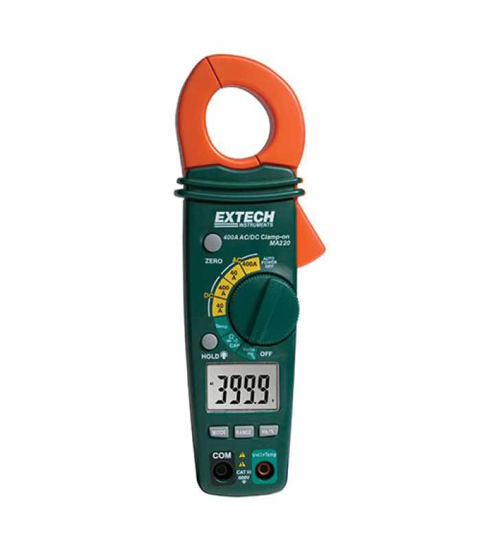 Extech MA-220 [MA220] 400A AC/DC Clamp Meter *DISCONTINUED SEE 380940*