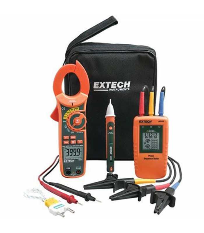 Extech MA-640-K [MA640-K] Phase Rotation/Clamp Meter Test Kit *DISCONTINUED*