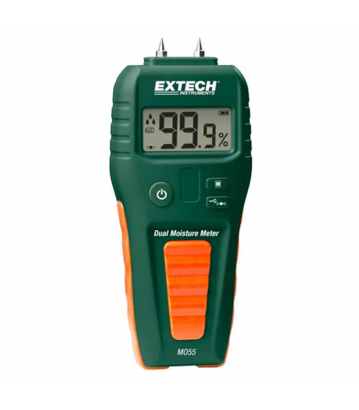 Extech MO55 Combination Pin/Pinless Moisture Meter for Wood and Building Materials