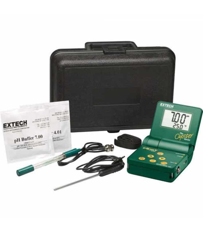 Extech Oyster-16 pH/mV/Temperature Meter Kit with RTD Temperature Probe