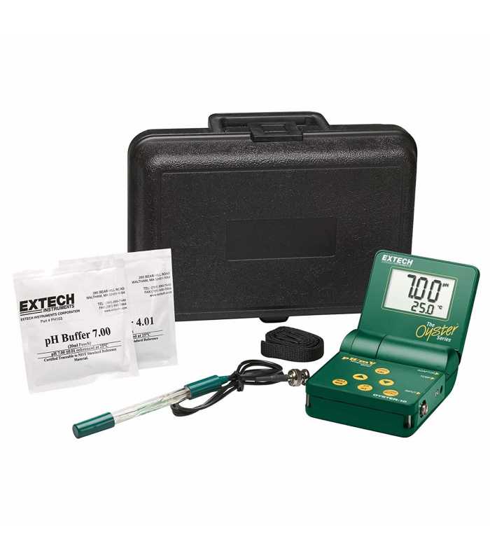 Extech Oyster-15 pH/mV/Temperature Meter Kit