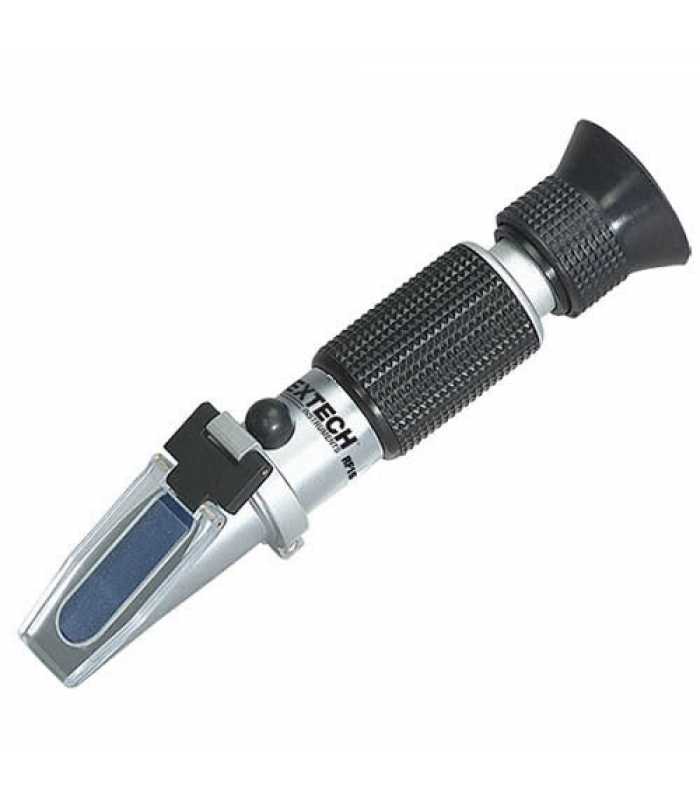Extech RF11 Portable Sucrose Brix Refractometer with ATC, 0 to 10%