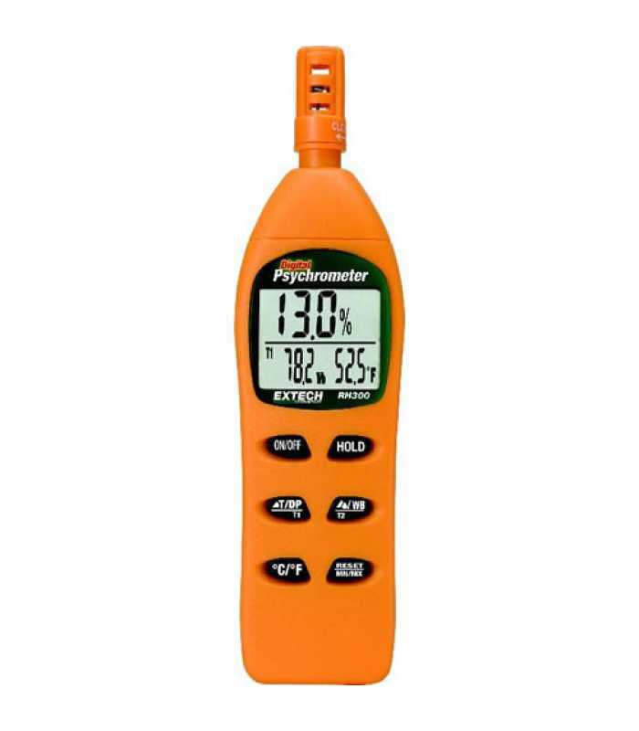 Extech RH300 [RH300-NIST] Hygro-Thermometer Psychrometer with NIST Calibration