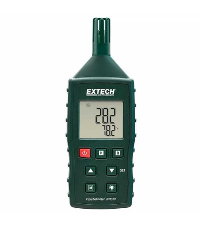 Extech RHT510 Hygro-Thermometer Psychrometer, Air/Type K