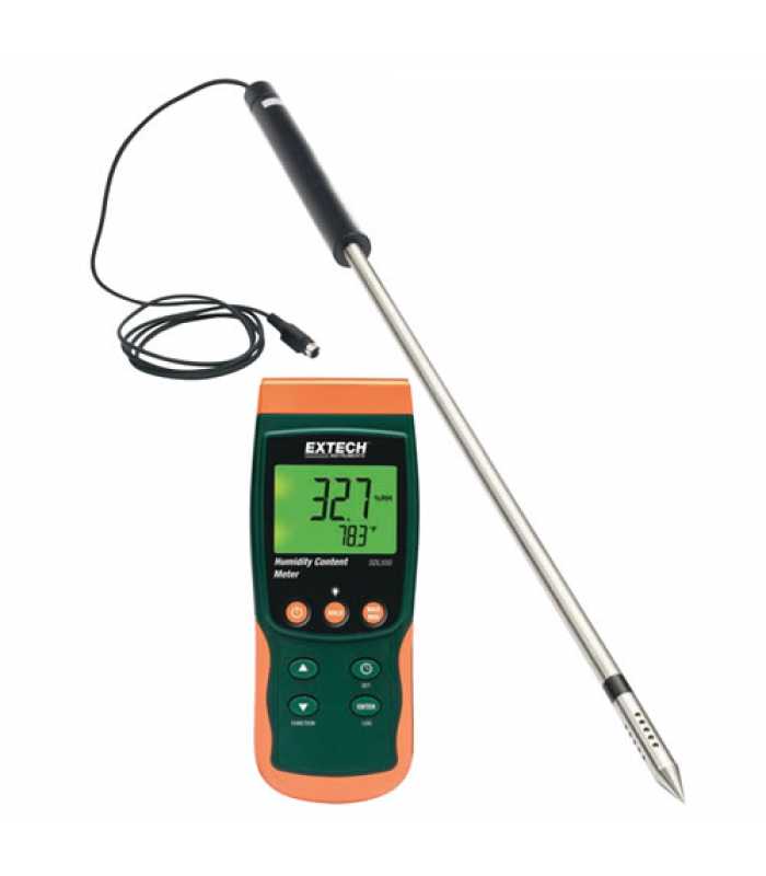 Extech SDL550-NIST Humidity Content Meter/Datalogger with NIST Calibration
