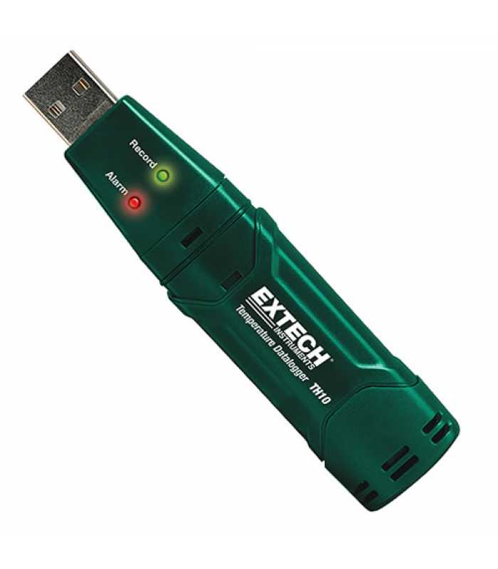 Extech TH10 USB Temperature Data Logger, -40 to 158°F (-40 to 70 degrees C)