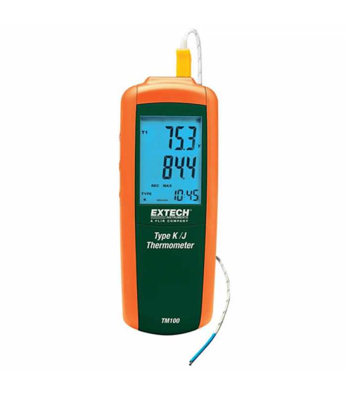 Extech TM100 Type J/K Single Input Thermometer