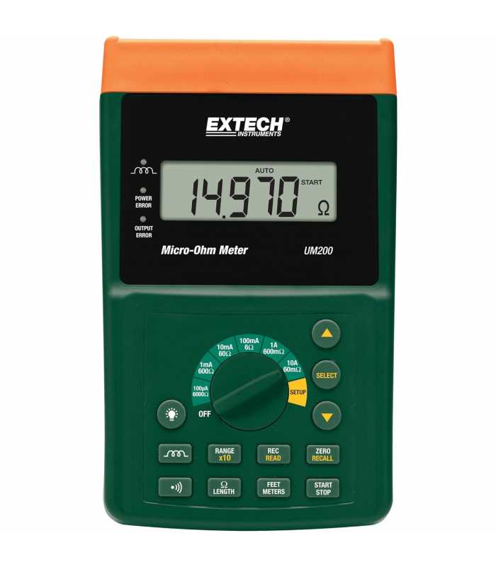 Extech UM200 High Resolution Micro-Ohm Meter Precision Meter