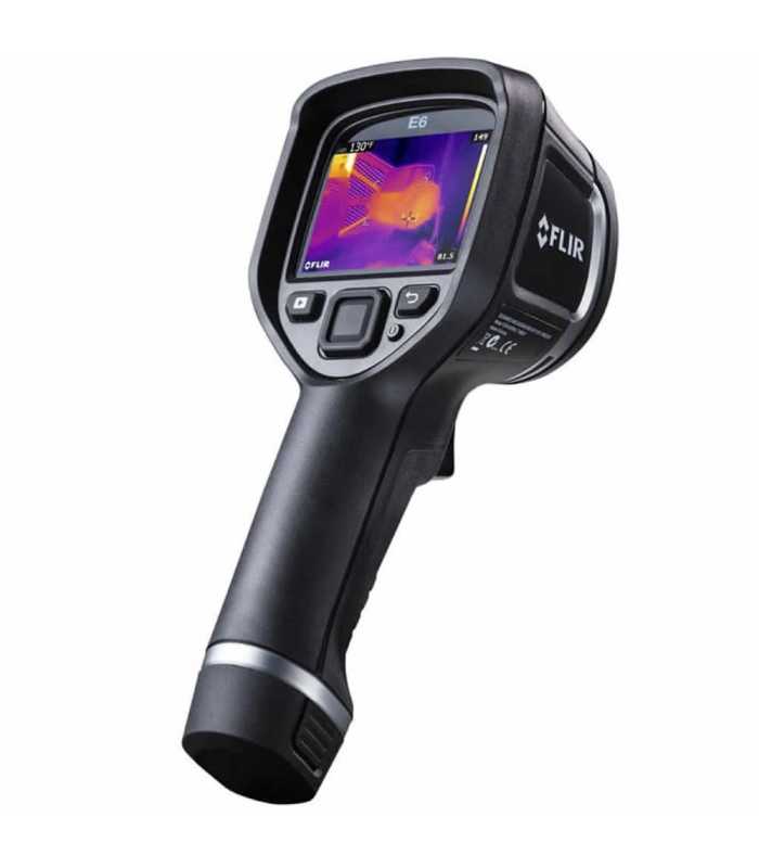 FLIR E6-NIST [63907-0704-NIST] Infrared Camera with NIST Certification and MSX Technology -4 to 482°F (2 to 250°C)