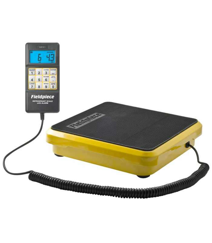 Fieldpiece SRS1 [SRS1] Refrigerant Scale, for Residential and Light Commercial Use