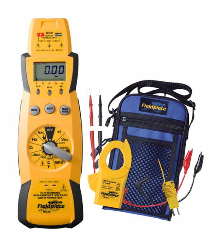 Fieldpiece HS35 Expandable Manual and Auto Ranging Stick Multimeter