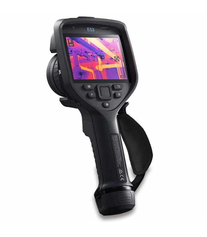 FLIR E53-24 [84502-0201] Advanced Thermal Imaging Camera w/ 24° Lens -20 °C to 120 °C (-4°F to 248°F); 0 °C to 650 °C (32°F to 1200°F)