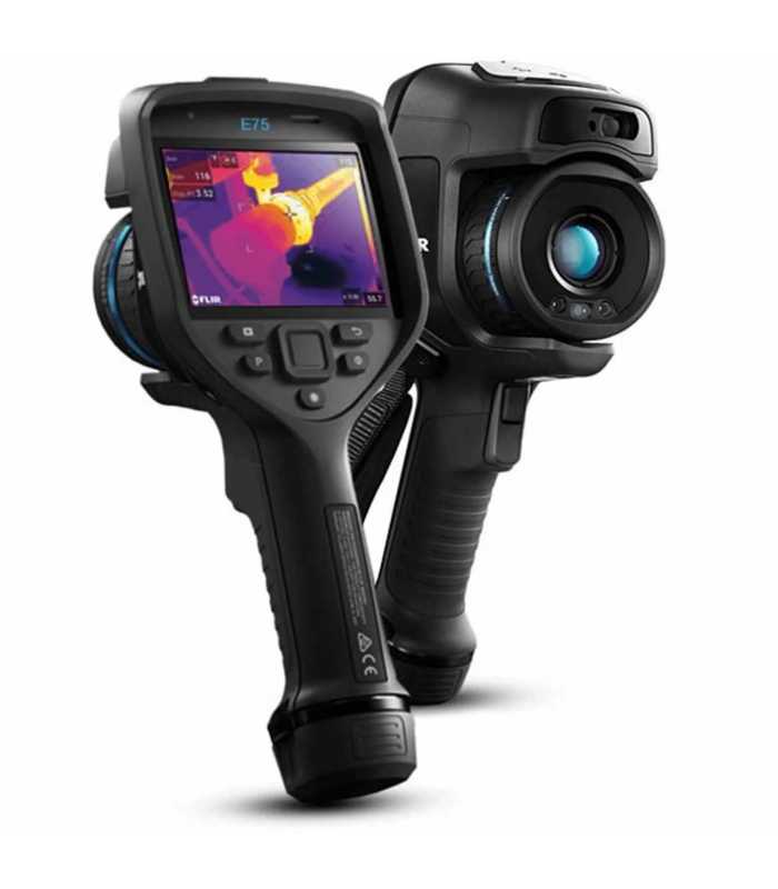 FLIR E75-24-42-KIT [78505-0101-KIT] Advanced Thermal Imaging Camera with MSX and UltraMax Technologies, 24° and 42° Lenses, and FLIR Tools+