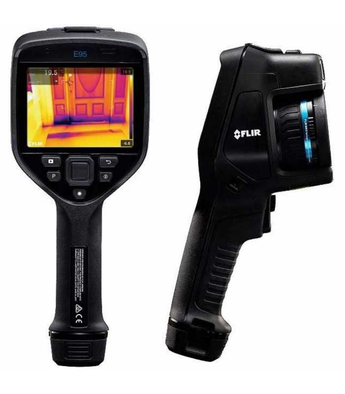 FLIR E95-24-14-42-KIT [78506-0301-KIT] Advanced Thermal Imaging Camera with MSX and UltraMax Technologies, 24°, 14° and 42° Lenses, and FLIR Tools+