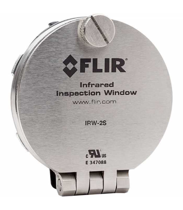 FLIR IRW-2S [19250-200] 2” Stainless Steel IR Window with Calcium Fluoride Crystal