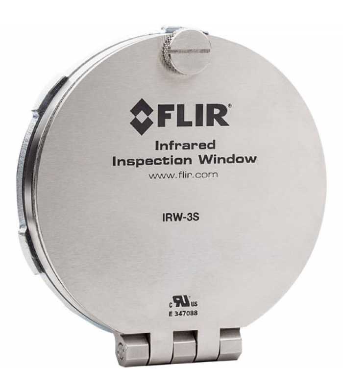 FLIR IRW-3S [19251-200] 3” Stainless Steel IR Window with Calcium Fluoride Crystal