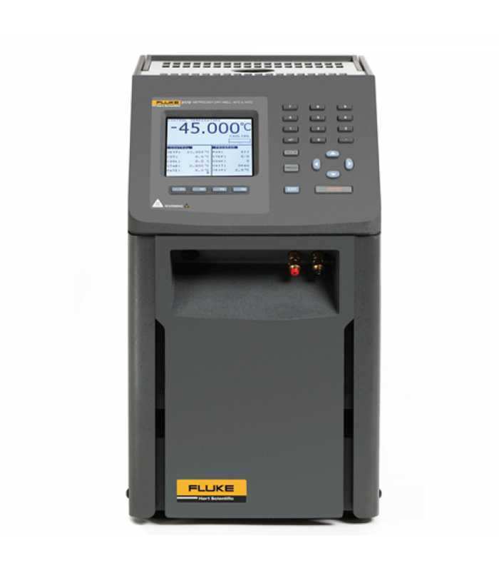 Fluke Calibration 9171 [9171-E-R-256] Field Dry-Well Metrology Temperature Calibrator with Model 9171-INSE ("E" Insert), INSX and Reference Thermometry, -30 to 155°C (-22 to 311°F)