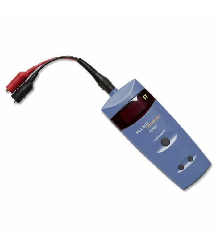 Fluke Networks TS 100 [26500610] Metric Cable Fault Finder with BNC to Alligator Clips