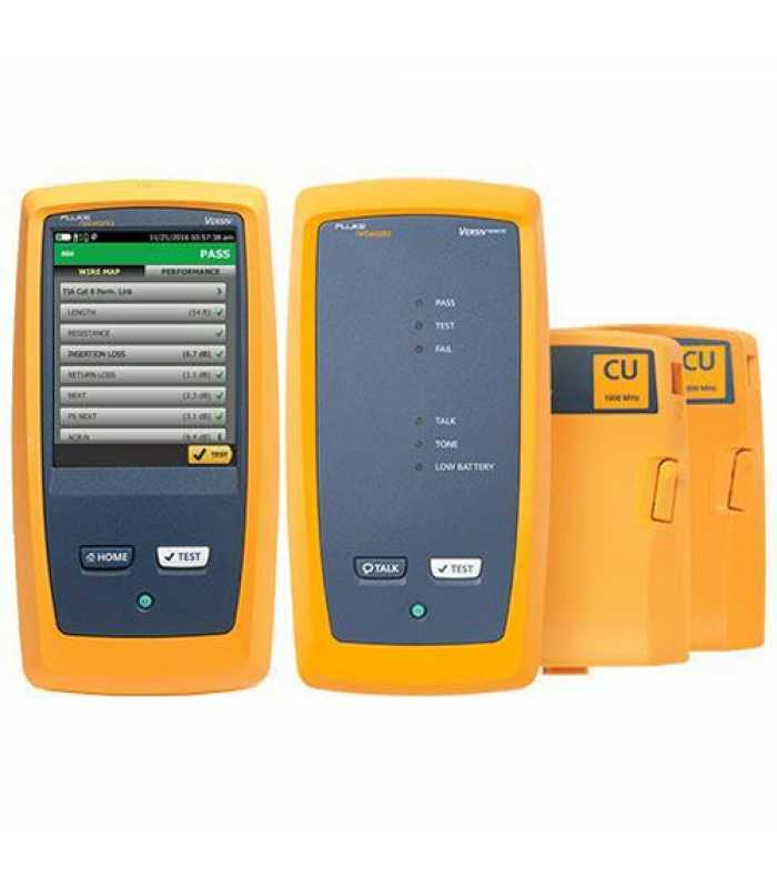 Fluke Networks DSX-8000-W/GLD Versiv CableAnalyzer with WiFi Adapter and 1-Year Gold Support