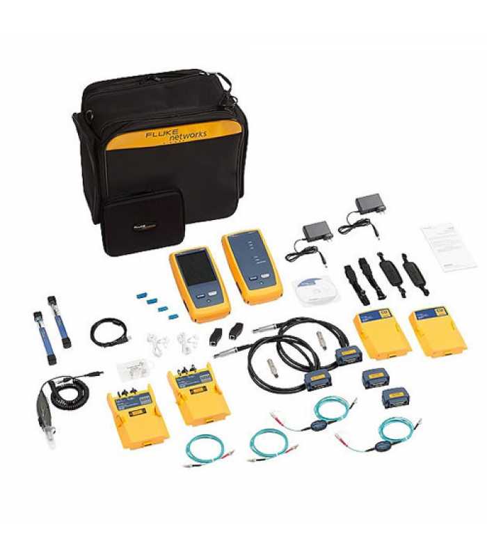 Fluke Networks DSX28000MIGLD [DSX2-8000MI/GLD] Versiv 2 CableAnalyzer w/ Multimode, OLTS, Inspection, Integrated Wi-Fi, 1-Year Gold Support
