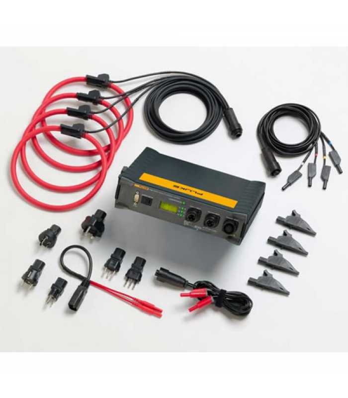 Fluke 1745 Three-Phase Power Quality Logger Memobox with Flexible Current Probes