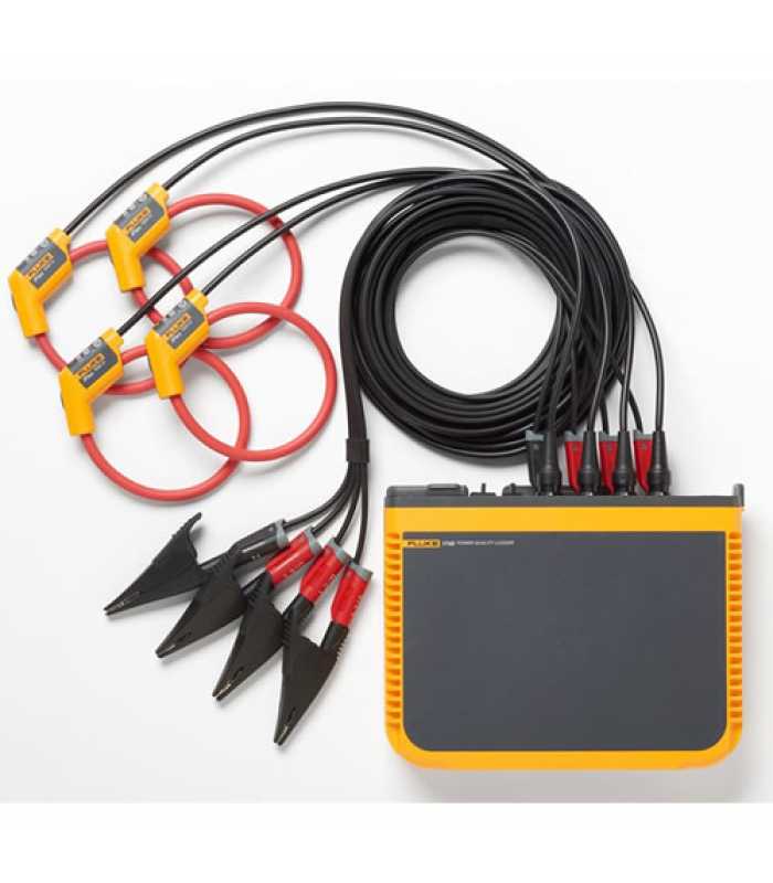 Fluke 1748 [FLUKE-1748/15/EUS] Three-Phase Semi-Fixed Advanced Power Quality Logger with Waveform and RMS Profile Capture and 24 in. iFlex Current Probes, 1500A