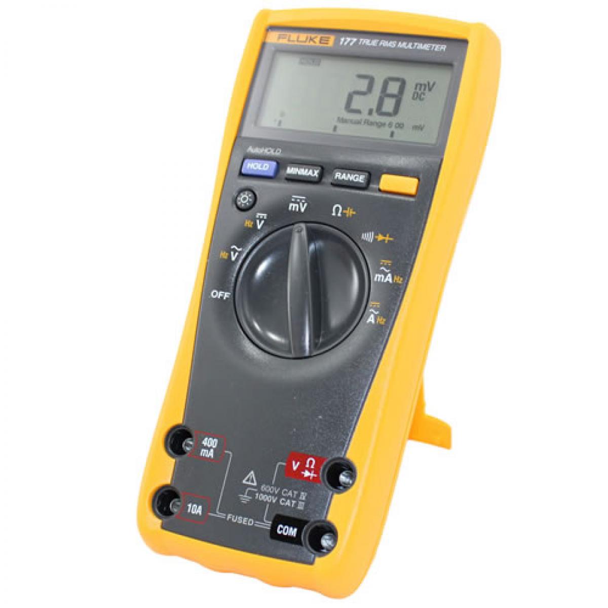 Fluke 177 [FLUKE-177] Digital Multimeter 6000 Count DMM With Backlight ...