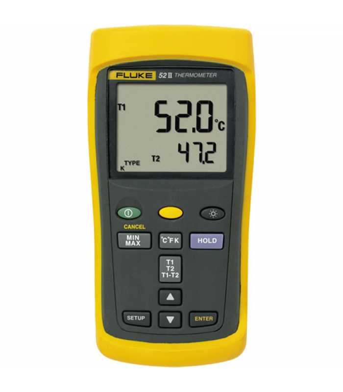 Fluke 52-2 60HZ [FLUKE-52-2 60HZ] Dual-Input Digital Thermometer