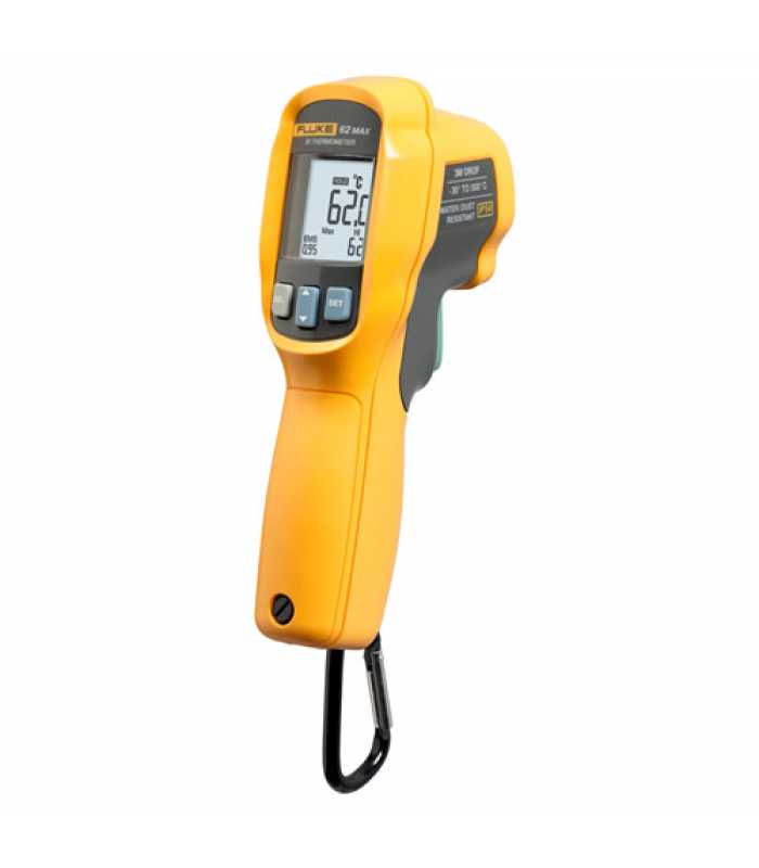 Fluke 62 MAX+ [FLUKE-62 MAX +] Infrared Thermometer -22 to 1202°F (-30 to 650°C)