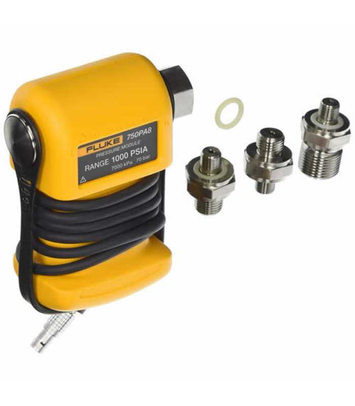 Fluke 750P [FLUKE-750PA8] Absolute Pressure Module, 0 to 1000 psi, 0 to 70 bar, 0 to 7000 kPa (Stainless Steel)