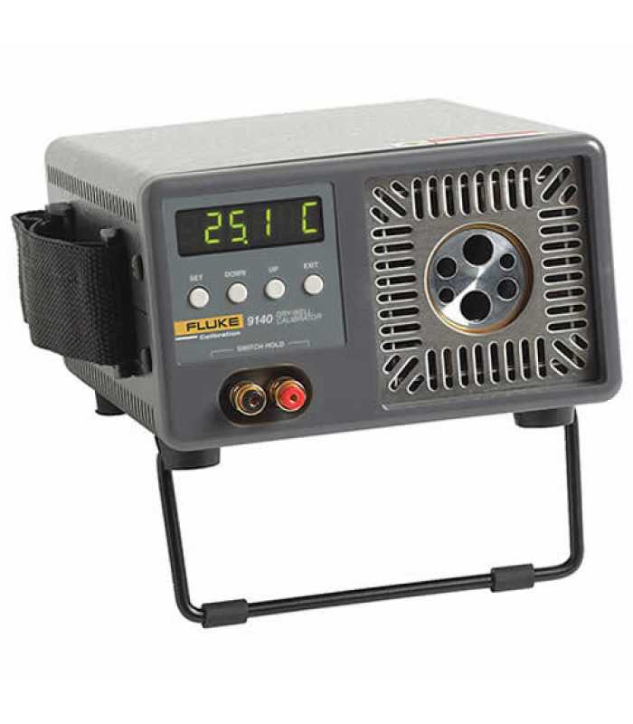 Fluke Calibration 9140 Dry-Well Calibrator 35°C to 350°C