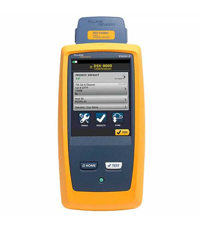 Fluke Networks DSX28000 [DSX2-8000] Versiv 2 CableAnalyzer with Integrated Wi-Fi
